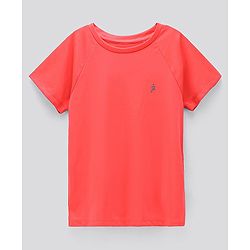 Pine Active Lycra T-shirt and Shorts Set HD Print - Red