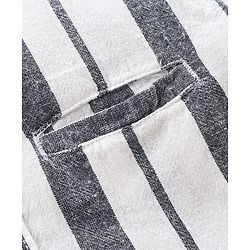 Pine Kids Full Sleeves Stripe Shirt Softener Wash - White