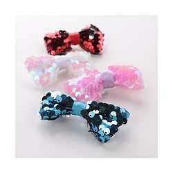 Pine Kids Bow & Butterfly Clips Pack Of 4 - Multicolor