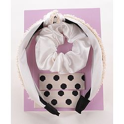 Pine Kids Hair Accessories Combo Set Pack of 3 - White