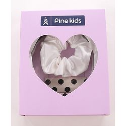 Pine Kids Hair Accessories Combo Set Pack of 3 - White