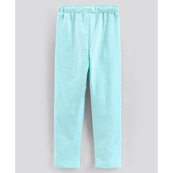 Pine Kids Organic Cotton & Biowash Full Length Lounge Pant - Aqua Blue