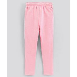 Pine Kids Full Length Solid Color Lounge Pant - Pink