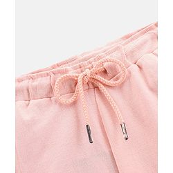 Pine Kids Organic Cotton & Biowashed Track Pants - Peach
