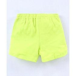 Pine Kids Mid Thigh Organic Cotton Biowashed Shorts Pack of 2 - Red Green