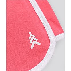 Pine Kids Shorts With Organic Cotton & Biowash Pack of 2 - Pink Navy