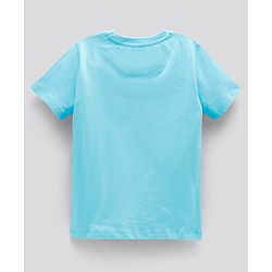 Pine Kids Biowashed Half Sleeves Tee Text Print - Blue