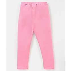 Pine Kids Organic Cotton And Biowash Ankle Length Legging - Pink