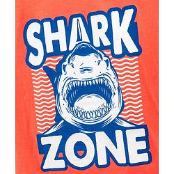 Pine Kids Half Sleeves Biowashed T-Shirt Text Print - Orange