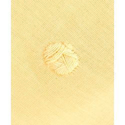 Pine Kids Half Sleeves Embroidered Frock - Yellow