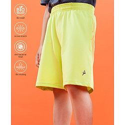 Pine Active Solid Colour Shorts - Light Green