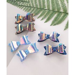 Pine Kids Hair Clips Pack of 6 - Multicolor