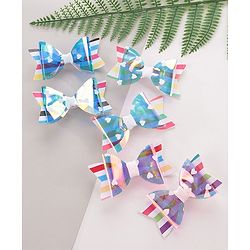 Pine Kids Hair Clips Pack of 6 - Multicolor