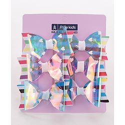 Pine Kids Hair Clips Pack of 6 - Multicolor