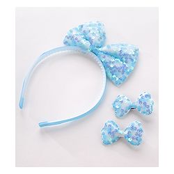 Pine Kids Hair Band With Alligator Hair Clip - Multicolour