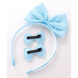 Pine Kids Hair Band With Alligator Hair Clip - Multicolour