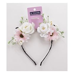 Pine Kids Hair Band Floral Embellished - Multicolour