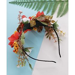 Pine Kids Hair Bands Floral Embellished - Multicolour
