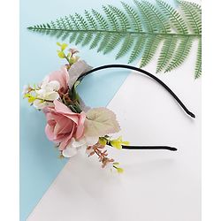 Pine Kids Hair Bands Floral Embellished - Multicolour