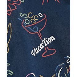 Pine Kids Half Sleeves Shirt All Over Print - Navy Blue