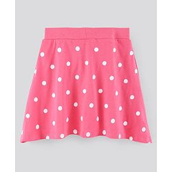 Pine Kids Skirt Polka Dot Print - Pink