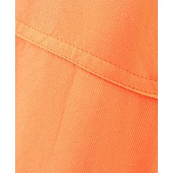 Pine Kids Woven Elasticated Waistband With A Drawcord & Softener Wash Solid Trousers - Orange