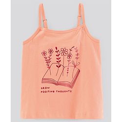 Pine Kids Singlet Sleeves Bio Washed Printed T-Shirt Pack of 2 - Multicolor