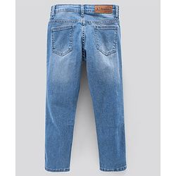 Pine Kids Full Length Enzyme Wash Jeans - Blue