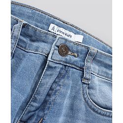 Pine Kids Full Length Enzyme Wash Jeans - Blue