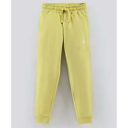 Pine Kids Full Length Solid Colour Lounge Pant - Lime