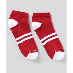 Pine Kids Anti Microbial Washed Stripe Socks Pack Of 5 - Multicolor