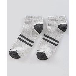 Pine Kids Anti Microbial Washed Stripe Socks Pack Of 5 - Multicolor
