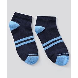 Pine Kids Anti Microbial Washed Stripe Socks Pack Of 5 - Multicolor