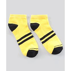 Pine Kids Anti Microbial Washed Stripe Socks Pack Of 5 - Multicolor