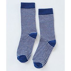Pine Kids Ankle Length Antimicrobial Socks Set of 3 - Blue