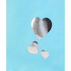 Pine Kids Sleeveless Biowashed Cotton Slips Heart Print Pack Of 3 (Colour May Vary)