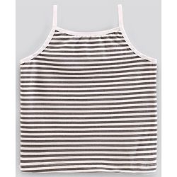 Pine Kids Anti-Microbial & Biowashed Sleeveless Slips Multi Print & Bow Pack Of 3 - White Peach Black