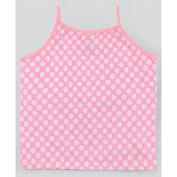 Pine Kids Anti-Microbial & Biowashed Sleeveless Slips Multi Print & Bow Pack Of 3 - Red Pink
