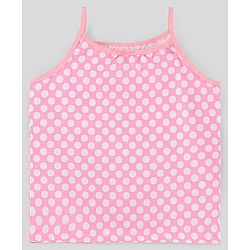 Pine Kids Anti-Microbial & Biowashed Sleeveless Slips Multi Print & Bow Pack Of 3 - Red Pink