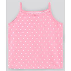 Pine Kids Anti Microbial & Bio Washed Singlet Sleeves Slips Polka Dots & Stripes Print Pack of 3 (Color May Vary)