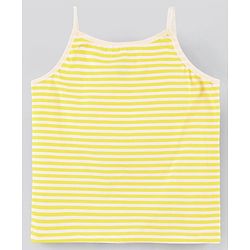 Pine Kids Anti Microbial & Bio Washed Singlet Sleeves Slips Polka Dots & Stripes Print Pack of 3 (Color May Vary)