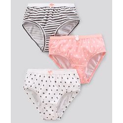 Pine Kids Antimicrobial & Biowashed Panties Pack Of 3 (Colour May Vary)