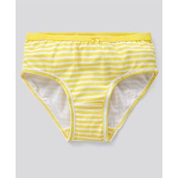 Pine Kids Cotton Lycra Anti Bacterial Panties Stripe And Dot Print Pack Of 3 (Colour May Vary)