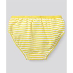 Pine Kids Cotton Lycra Anti Bacterial Panties Stripe And Dot Print Pack Of 3 (Colour May Vary)