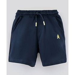 Pine Kids Knitted Bio Wash Shorts Pack of 2 - Grey Blue