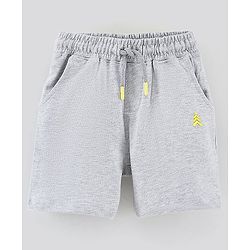 Pine Kids Knitted Bio Wash Shorts Pack of 2 - Grey Blue