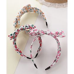 Pine Kids Hair Bands Pack of 3 - Multicolor