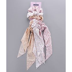 Pine Kids Scrunchies Pack Of 6 - Multicolor