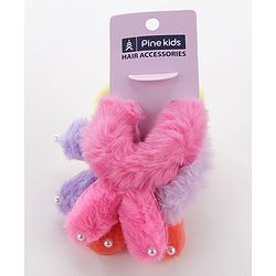 Pine Kids Scrunchies Pack of 4 - Multicolor