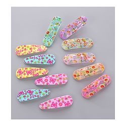 Pine Kids Floral Design Snap Clips Pack Of 12 - Multicolor